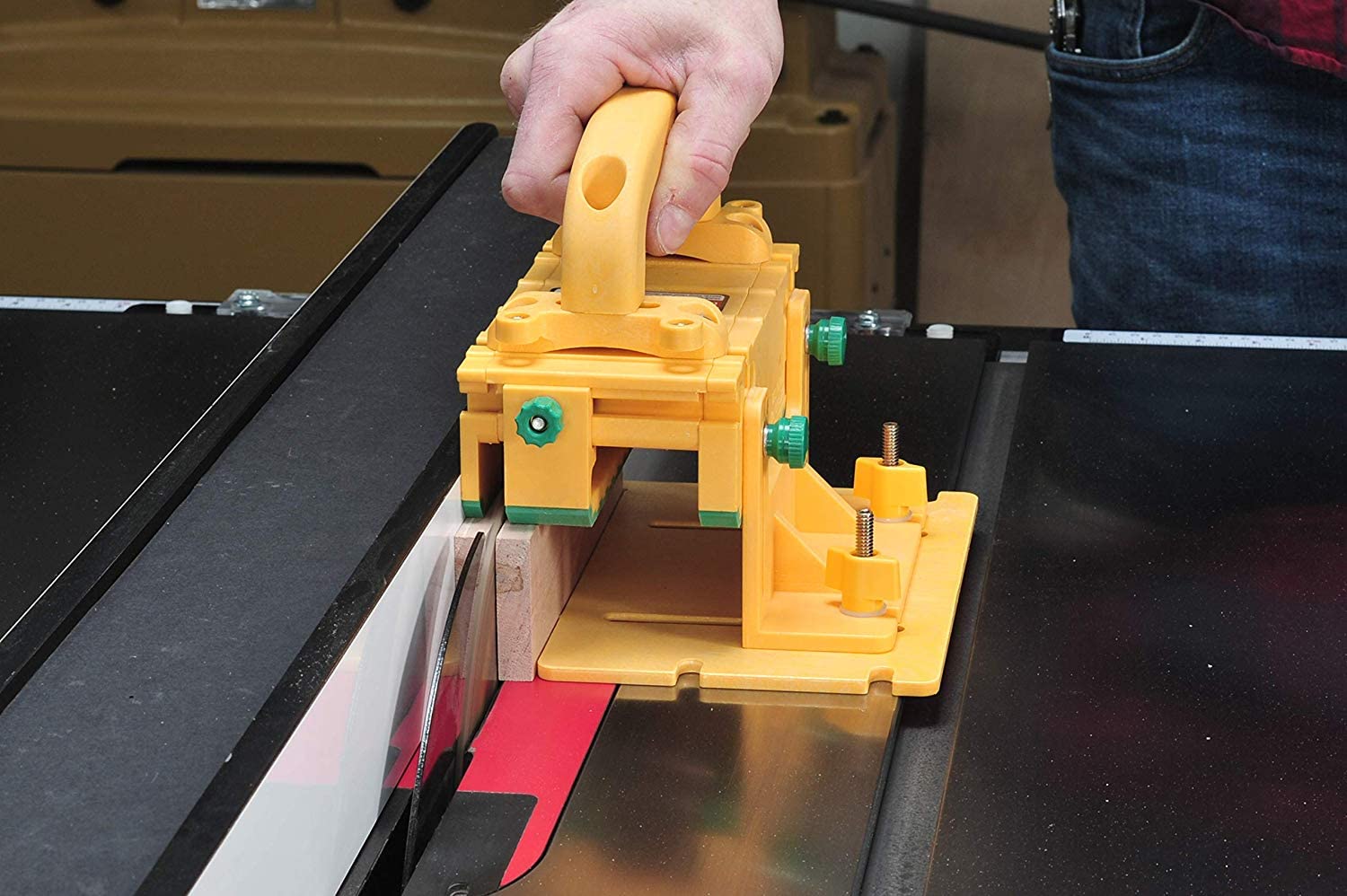 MICROJIG GRR-RIPPER GR-HB-010 Handle Bridge Kit, Accessory Only, Yellow MICRO JIG