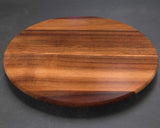 Personalized Lazy Susan Turntable - Large 18” Acacia Wood - Engraved Dark Wood - Custom Christmas Gift - Personalized Christmas Gifts 2020 Sinclair