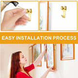 KURUI 303Pcs Picture Hanging Kit, Picture Hangers Assorted Kit With Heavy Duty Wall Hooks, Sawtooth, Picture Wire, D Rings, Hardware Nails, Eye Hooks KURUI