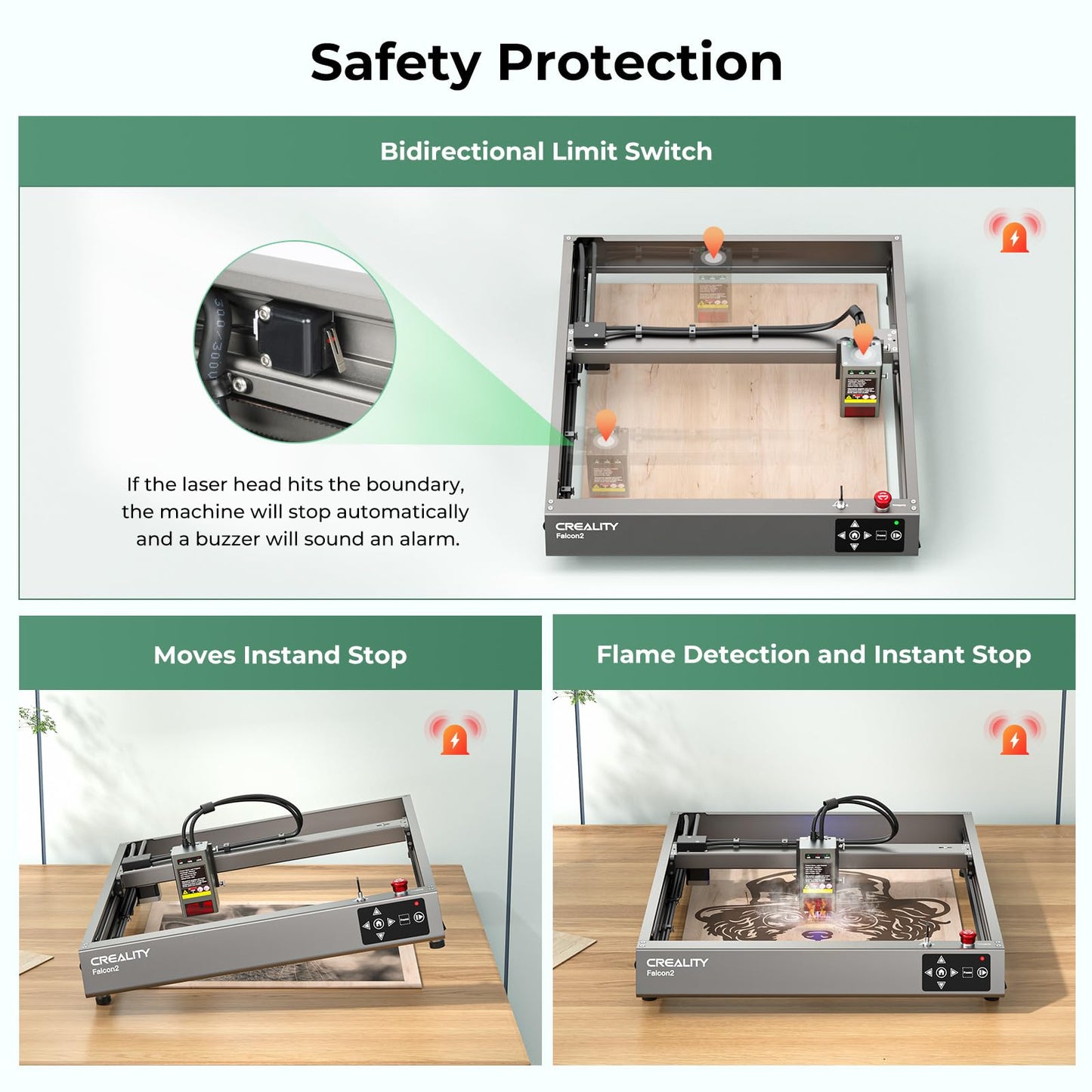 Laser Engraver 12W Higher Accuracy Laser Cutter with Air Assist 120W Laser Engraving CNC Machine for DIY Personalized Gifts, Laser Engraver for Wood - WoodArtSupply