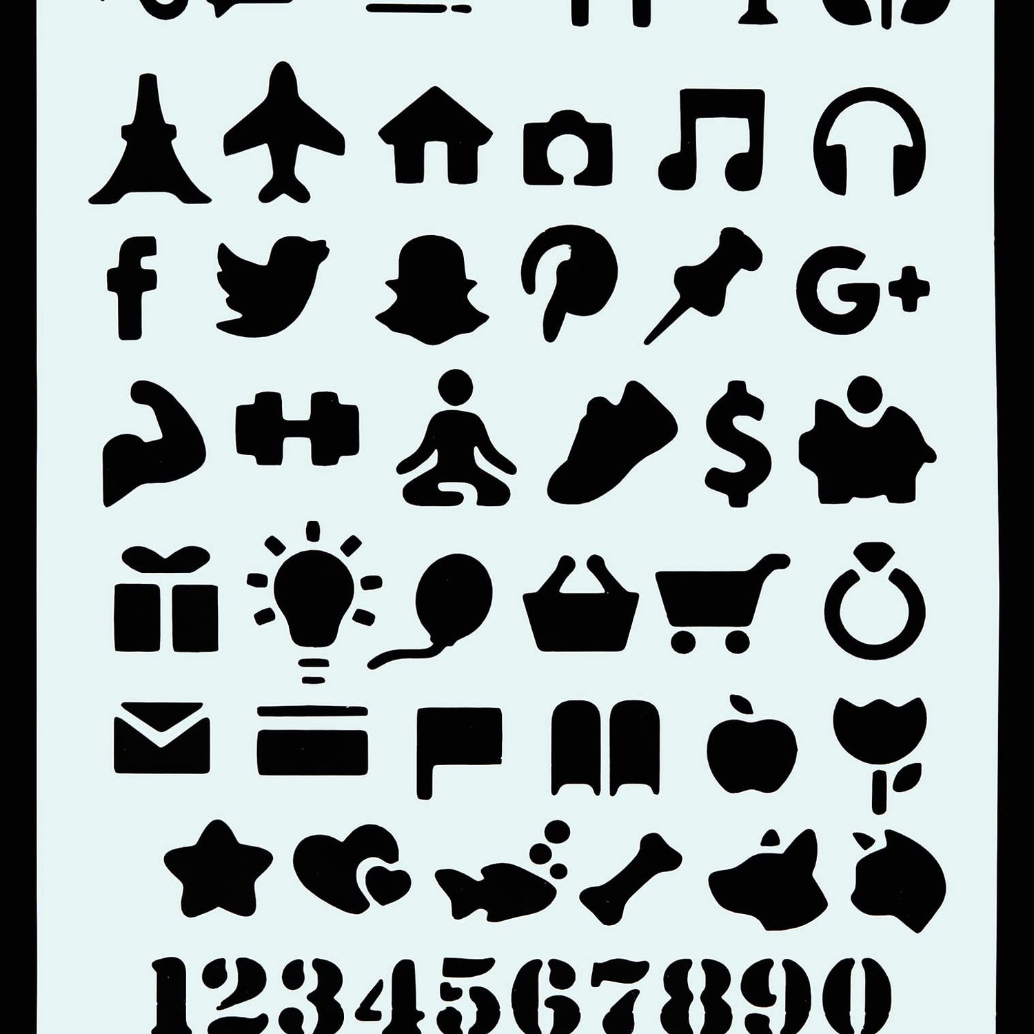 Dotted Journal Stencil Set (Over 300 designs that are great for bullet journaling, planners, and notebooks) (English, Telugu and German Edition) PETER PAUPER PRESS