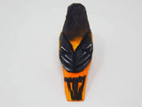 Selsela Oriole Bird Figurine Decoration Baltimore Orchard Wooden Art Statue Carved Small Animal Black Orange Selsela