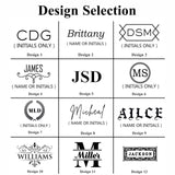 Personalized Leather Toiletry Bag For Men with Hook, Groomsmen Gifts Travel Bag Laser Engraved Name Monogram Leather Gift Anniversary Gift For Him Bleggeit