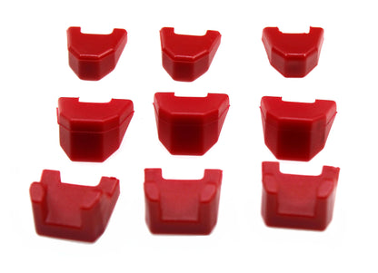 (Set of 9) Nose cushion no mar tip Replacement Milwaukee 42-38-0017 (2746-00) nailer,No-Mar Pad Kit For M18 battery nailers/staplers