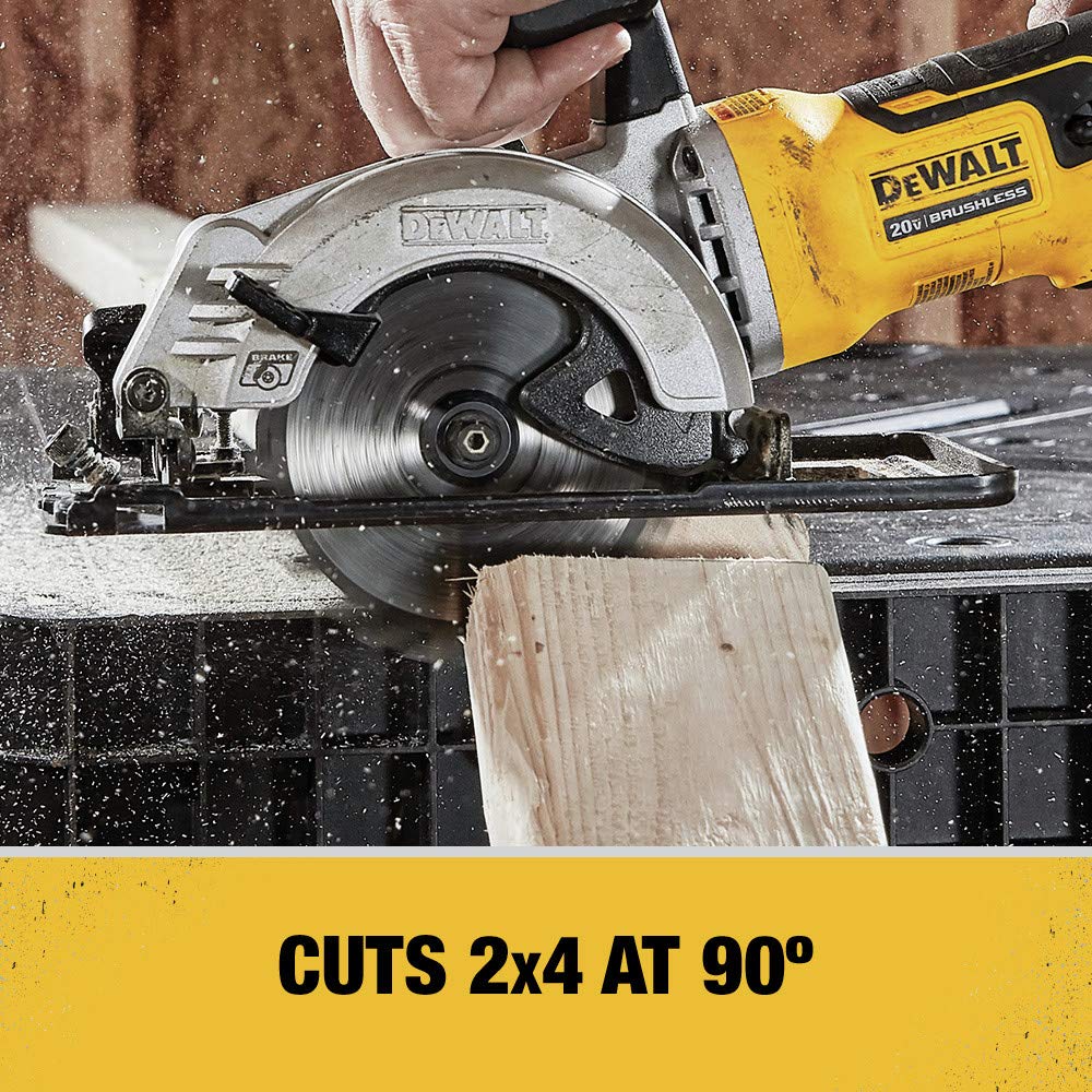 DEWALT ATOMIC 20V MAX* Circular Saw, 4-1/2-Inch, Tool Only (DCS571B) DEWALT