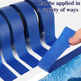 KAKAMINA Painters Tape 2 Inch, 8 Polls Blue Painters Tape, Bulk Masking Tape Blue General Purpose for Arts and Crafts, 2 Inch x 55 Yards (440 Yards KAKAMINA
