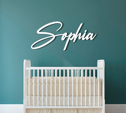 Personalized Custom Wood Name Sign for Nursery Decor, Family Name Signs Personalized, Custom Sign, Baby Name Signs for Nursery Wall Decor, Custom