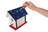 Beetle & Bee Paint A Bird Base, Backyard Birdhouse Kit, Bird House Painting Kit for Kids, DIY Arts & Crafts Gardening For Kids & Teens, Boys & Girls Toysmith