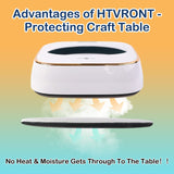 HTVRONT Heat Press Mat for Cricut: Heat Press Pad 11.5"x11.5" for Craft Vinyl Ironing Insulation Transfer, Double Sides Applicable Heat Mat for Heat HTVRONT