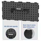 WORKPRO Metal Pegboard 16”x 32” Steel Panel with Round Holes & Vertical Slots 3-Pack, Black Heavy Duty Garage Peg Board Wall Pegboard for Wood WORKPRO