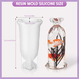 2 Pcs Lucky Bag Resin Molds Silicone Molds for Resin Casting Bag Shape Silicone Epoxy Mold 3D Jewelry Resin Casting Molds Large Resin Epoxy Casting Meanplan