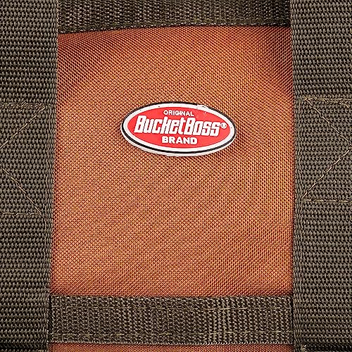 Bucket Boss Gatemouth 16 Tool Bag in Brown, 60016, 15 liters(Brown) Bucket Boss