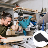 4Pcs Black Dust Collection Bag for Miter Saw Table Saw Miter Saw Dust Bag Black Dust Collection Bag 255 Model with Zipper and Wired Adjustable Stand Mozeat Lens