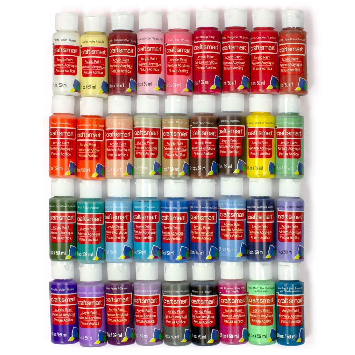 Craft Smart 36 Color Acrylic Paint Value Set Craft Smart