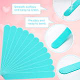 15 Pieces Reusable Stir Sticks Sets Include 12 Pieces Resin Sticks Stirring Makeup Stick and 3 Pieces Silicone Epoxy Brushes for Mixing Resin Epoxy Patelai