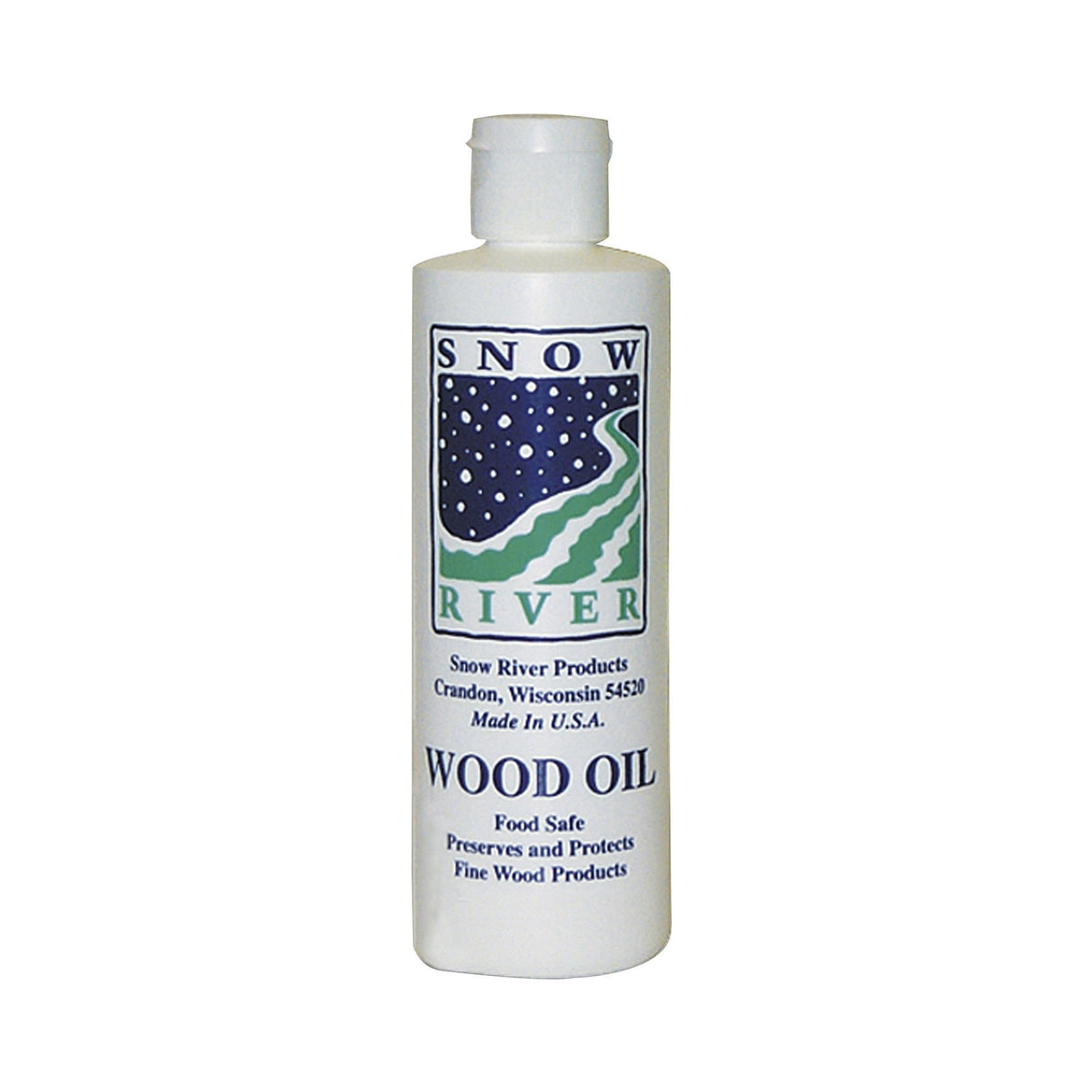 Snow River USA Wood Oil for all wood type cutting boards, 8 oz Snow River
