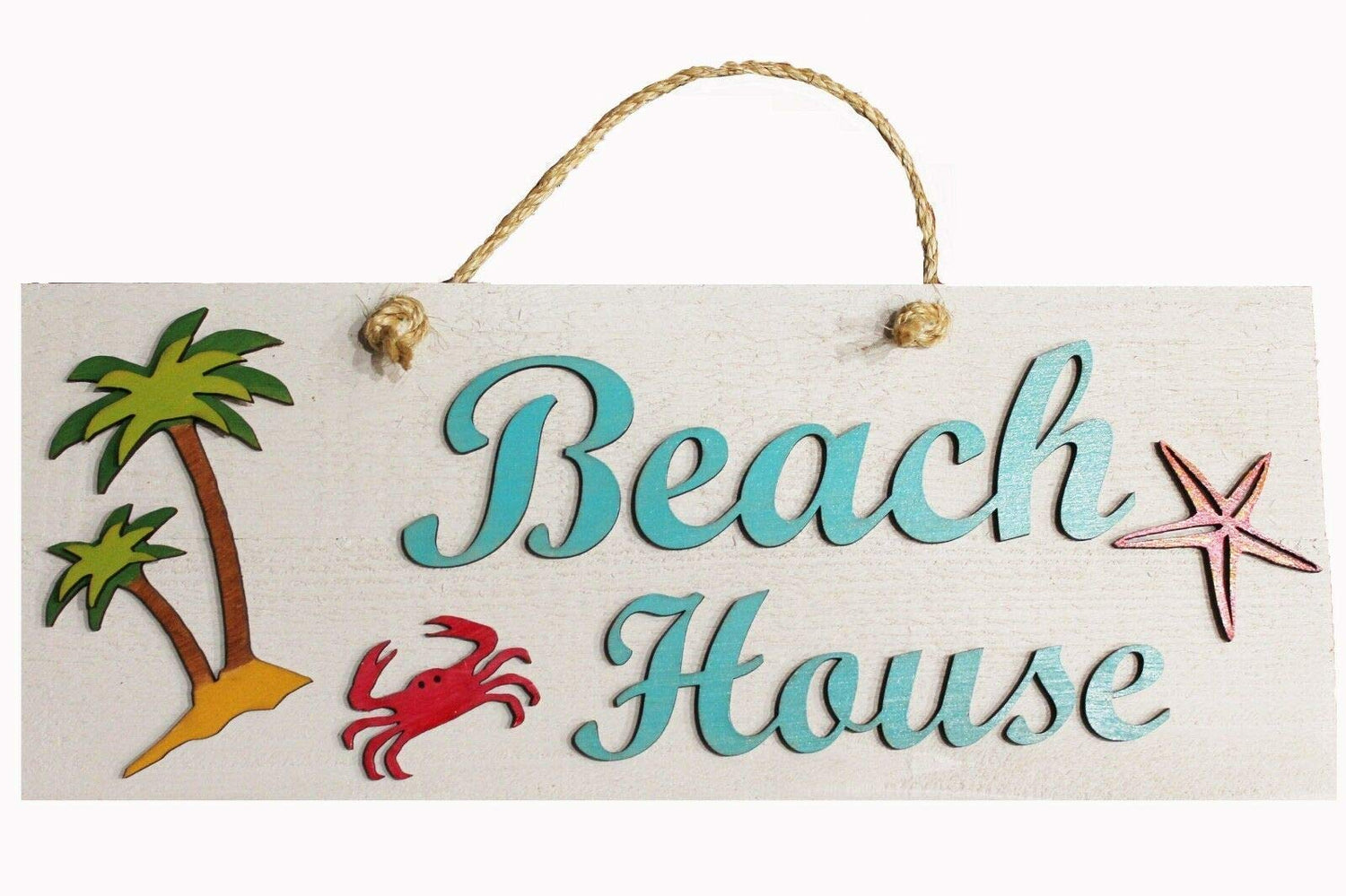 14-Pack Sea Life Beach Ocean Decor Wall Unfinished Wood Cutout Crafts Shapes Cut Outs Sea Turtle, Mermaid, Palm Tree, Texan Wood Crafts