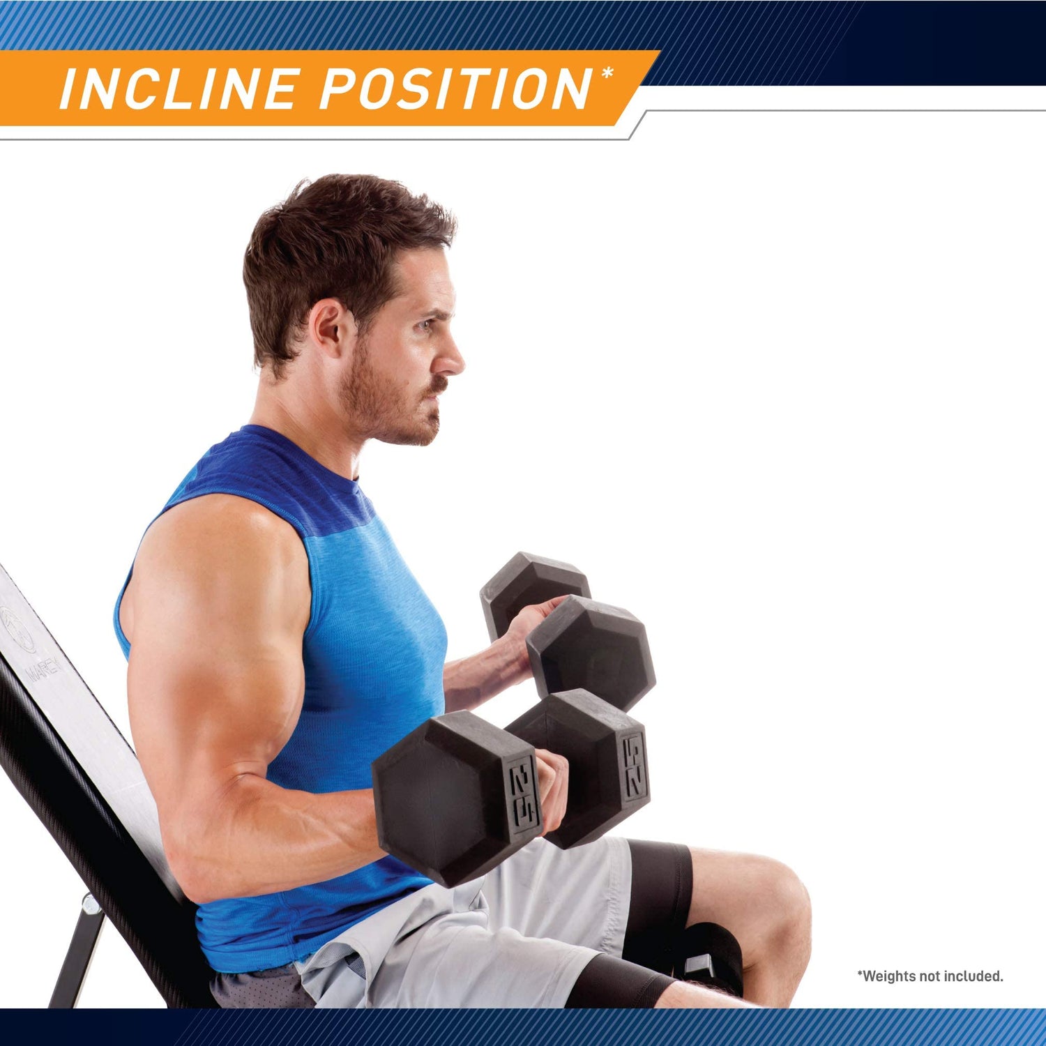 Marcy Exercise Utility Bench for Upright, Incline, Decline, and Flat Exercise SB-261W , Black , 42.00 x 19.00 x 51.00 inches MARCY