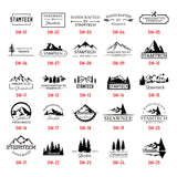 Customisable STAMTECH Brass Branding Iron for Wood, Leather, and More STAMTECH