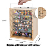 Olasme Miniatures Display Cases Miniatures Storage Case Wooden Miniatures Carrying Case Collectibles Travel Box Olasme
