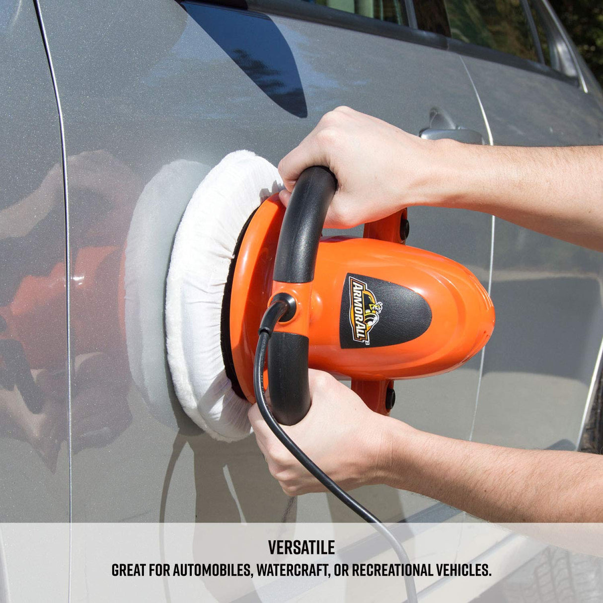 Armor All, AA10BP , 10 Inch Orbital, Wheels, Car Buffer/Polisher , Orange Armor All