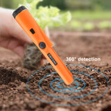 Dmyond Metal Detector Pinpointer, Professional Waterproof Handheld Pin Pointer Wand, Search Treasure Pinpointing Finder Probe with 9V Battery for Dmyond