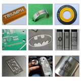 Triumph 50w Fiber Laser Marking deep Engraving Machine Metal polymers Parts Marker Engraver Rotary jewllery Silver Cutting Firearms 110x110 and T TRIUMPH