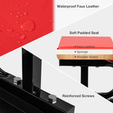 GOFLAME Rolling Creeper Garage/Shop Seat, Soft Padded Mechanic Stool with Segmented Tool Tray Storage, Heavy-Duty Garage Roller Seat with 4 Universal GOFLAME