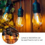 Elrswy Light Hanger Hooks,String Light Hooks,Screw-in Hooks for Hanging String Lights and Wire,Plants,Wind Chimes,Plastic,Black,20 Pack Elrswy