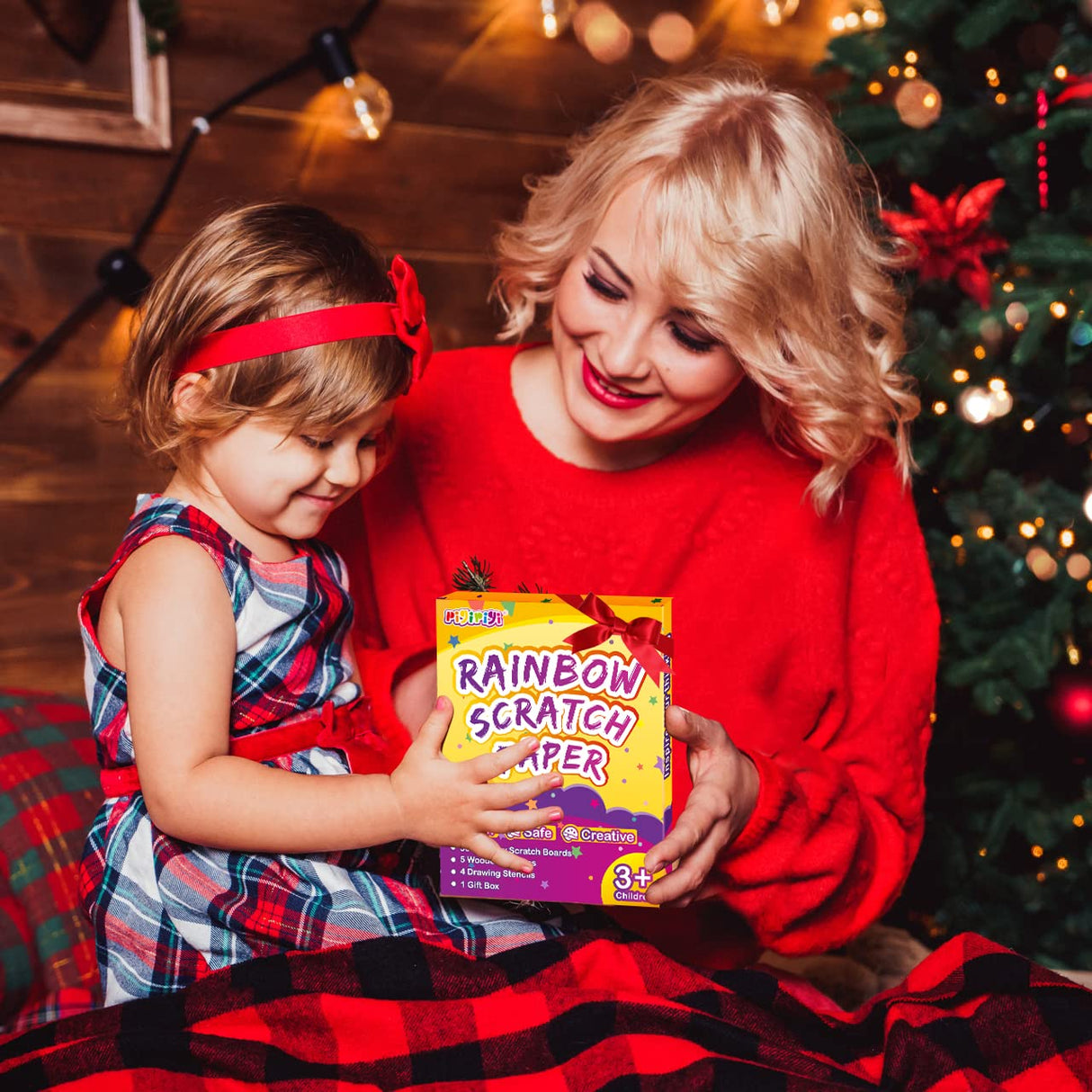 pigipigi Scratch Paper Art for Kids - 60 Pcs Magic Rainbow Scratch Paper Off Set Crafts Supplies Kits Pads Sheets Boards for Party Games Easter pigipigi