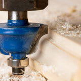 BAIDETS Router Bits Set 1/4 Inch Shank, 24 Pieces 1/4" Router bits Tungsten Carbide Wood Router Bits, Woodwork Tools, for Professional and Beginners BAIDETS