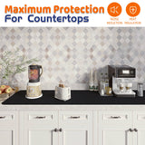 Warome Silicone Mat,78.7”x 23.6” Heat Resistant Mats for Countertop,Extra Large Countertop Protector Mat, Multi-functional Cuttable Kitchen Counter Warome