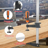 Woodworking Clamps,ACOSEA 4-Pack 36 Inch Long Bar Clamps Heavy Duty Adjustable and Release Quickly,Wood Clamps Throat Depth 2.5 Inch Clamps Force 600 ACOSEA