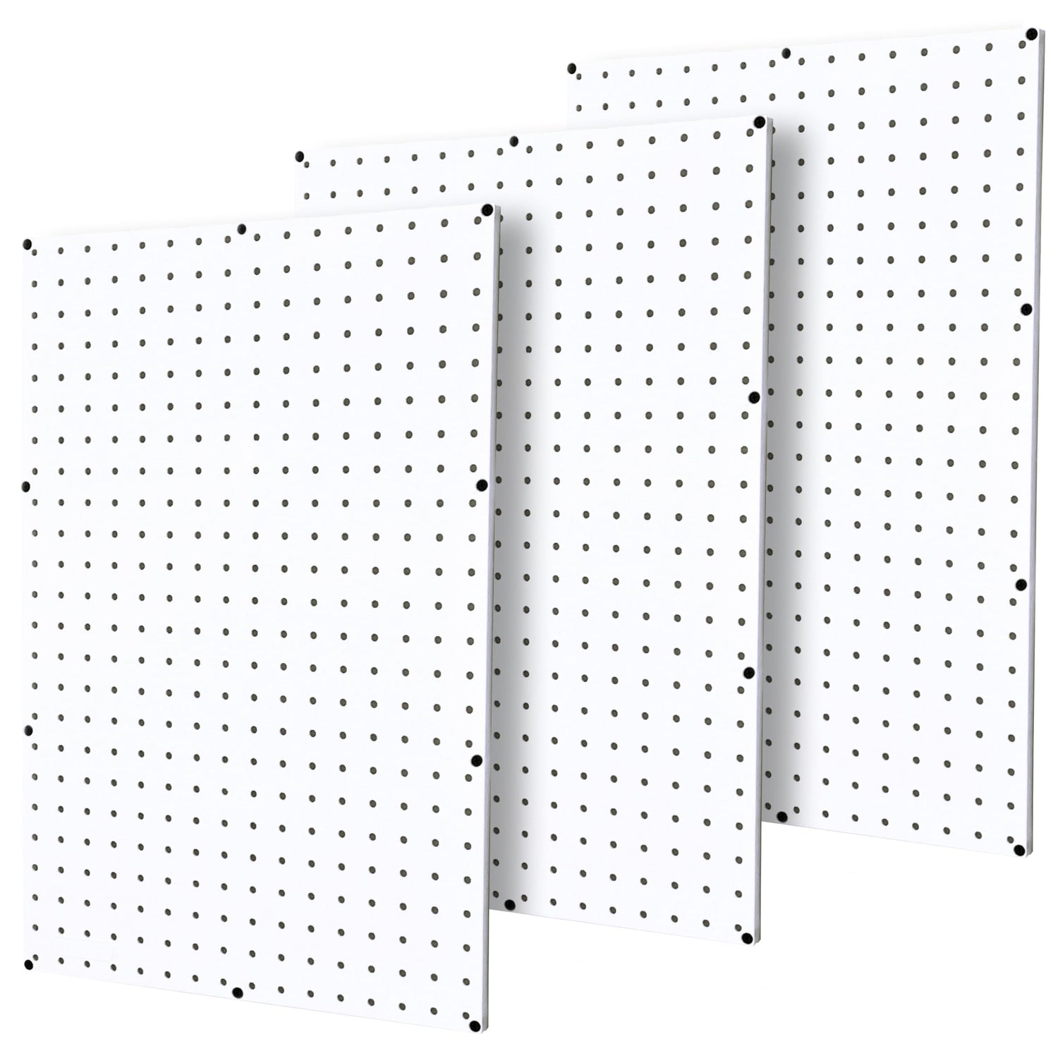 WallPeg Pegboard Tool Organizer with Flex-Lock Peg Hooks PK 24242 W - Organizes Tools - Crafts - Mounted Sixe 48" x 24" - Pegboard Panels - Garage WallPeg