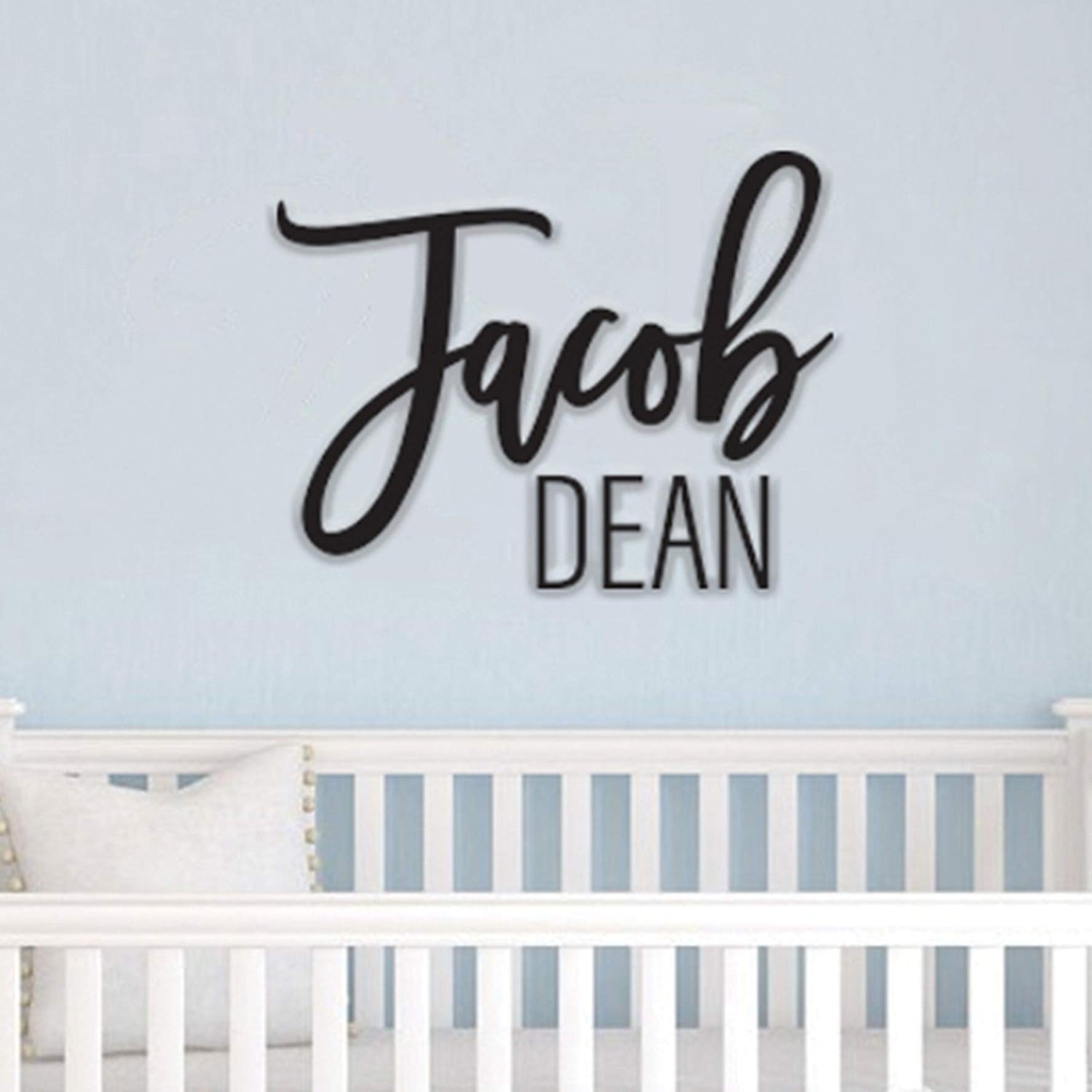 Custom Name Sign - Baby Nursery Signs - Personalized Name Decor, Wooden Wall Decorations Kobasic Creations