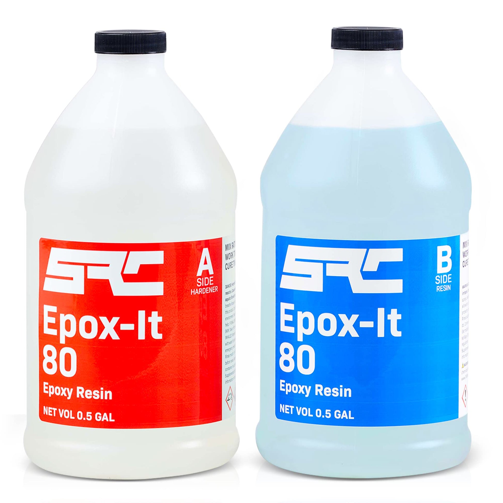 Specialty Resin & Chemical Epox-It 80 (1 Gal)| Clear Epoxy Resin Kit for Beginners & Experts| Clear Epoxy Coating for Bar Top, Countertop, - WoodArtSupply