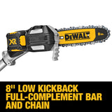 DEWALT 20V MAX* XR Pole Saw, 15-Foot Reach, Tool Only (DCPS620B) DEWALT