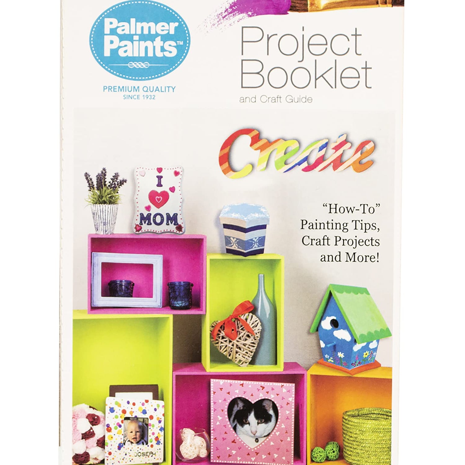 Palmer Paints Acrylic Paint Studio 25 Piece Set with Paints and Brushes Cra-Z-Art