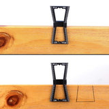 STARVAST 2Pcs Dovetail Marker Guide Dovetail Making Jig Aluminum Alloy Dovetail Gauge Guide Featuring 1:5 1:6 1:7 1:8 Slopes for Woodworking DIY STARVAST