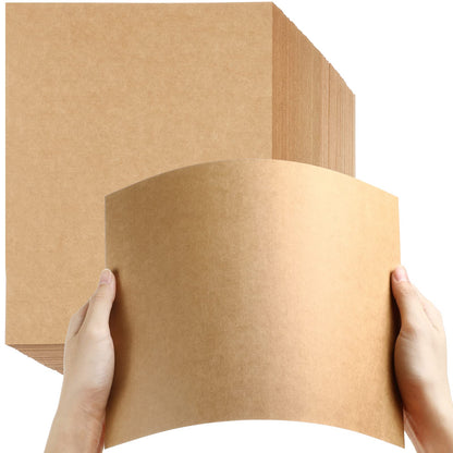 200 Sheets 8.5 x 11 Inches Kraft Cardstock Thick Paper Heavyweight Card Stock Printer Paper 250 GSM 92 LB Cover 170 LB Text Card Stock for - WoodArtSupply