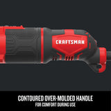 CRAFTSMAN Oscillating Tool, 3-Amp, Includes Universal Tool-free Accessory System, Blades, Sandpaper and Tool Bag, Corded (CMEW401) Craftsman