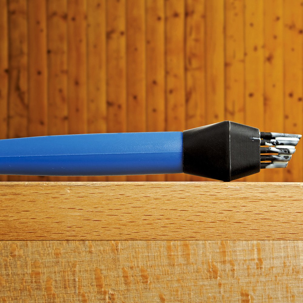 7” Long Silicone Glue Brush – Wood Glue Applicator Brush Ideal for Woodworking, Crafts, & More – Long-Last Silicone Brush to Hold Wet Glue – Easy to ROCKLER