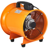 OrangeA Utility Blower Fan, 10 Inches, 320W 1518 CFM High Velocity Ventilator w/ 32.8 ft/10 m Duct Hose, Portable Ventilation Fan, Fume Extractor for OrangeA