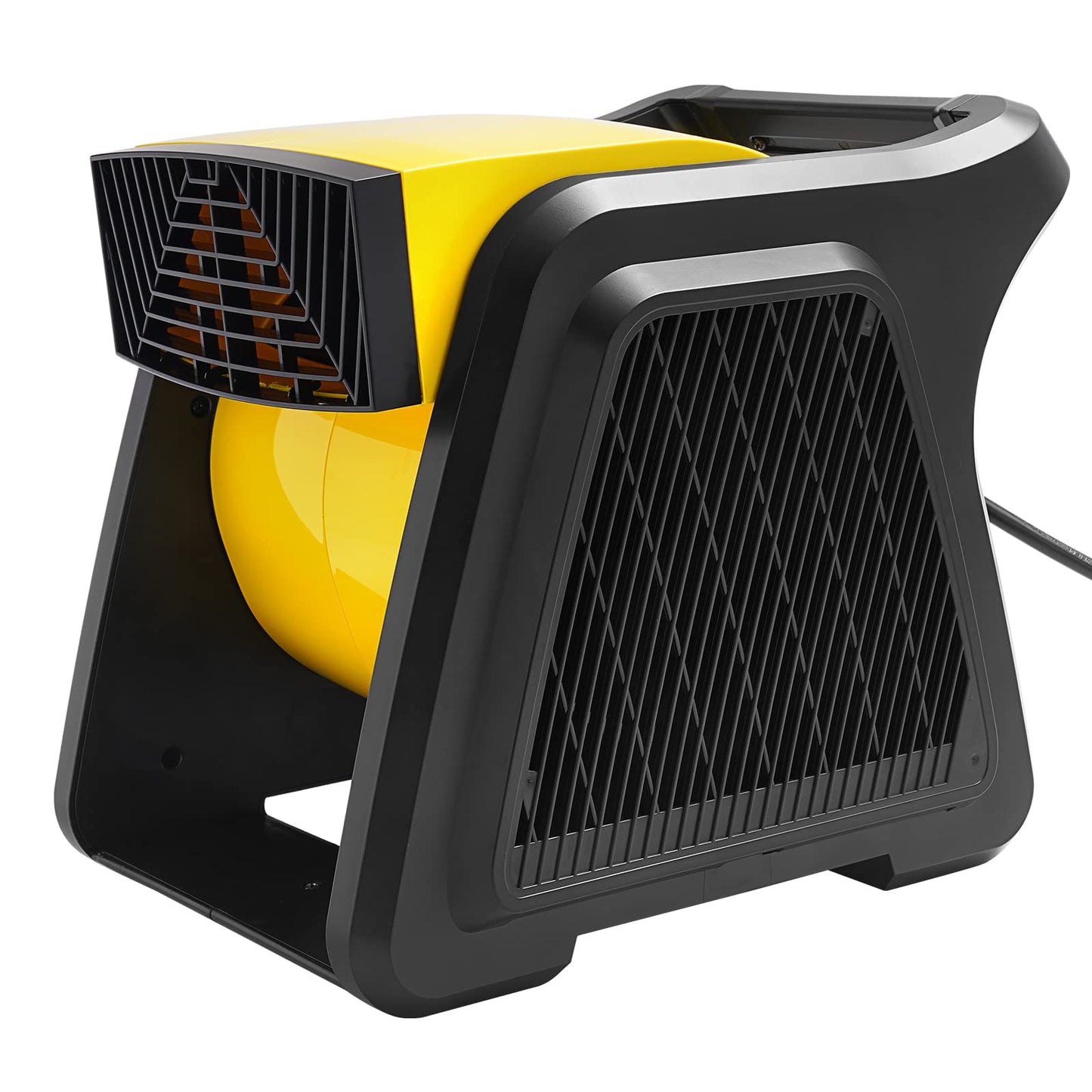 VEVOR Pivoting Utility Fan, 600 CFM High Velocity Floor Blower for Drying, Cooling, Ventilating, Exhausting, 300° Blowing Angle Air Mover, Portable - WoodArtSupply