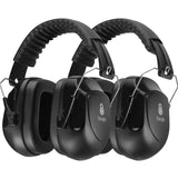 2 Pack 34 dB Noise Canceling Headphones For Shooting, Hearing Protection Earmuffs, Ear Protection Headphones, Thickened Headband Ear Muffs For Noise Floriogra