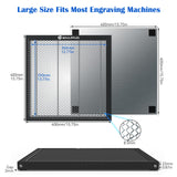 SCULPFUN Honeycomb Working Table 400x400x22mm, Honeycomb Laser Bed for CO2 or Diode Laser Engraver and Cutting Machine, Laser Engraver Accessories, SCULPFUN