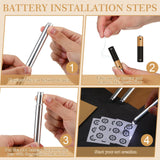 3 Pcs Weeding Tools for Vinyl with LED Light Set Pin Pen Weeding Tool Weeding Pen Craft Tweezers Pin Tools for Cutting Machines Crafting Accessories Therwen