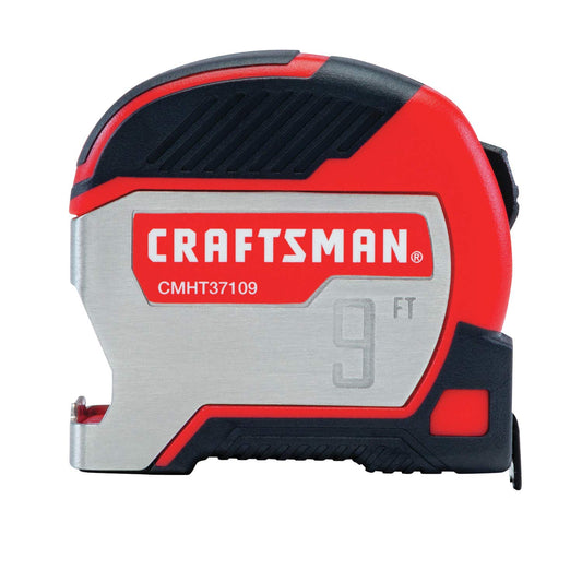 CRAFTSMAN Tape Measure, Pocket, 9-Foot (CMHT37109S) - WoodArtSupply