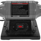 XtremepowerUS 6-Inch Electric Polisher Benchtop Buffer Grinder Motor Polishing Grinder Machine Dual Buffer XtremepowerUS