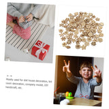 Yardenfun 300pcs Leaves Small Grass Chips Blank Bookmarks Plant Bookmark Plant Accessories Unfinished Wood Slices Wood Plant Cutouts Unpainted Wood Yardenfun